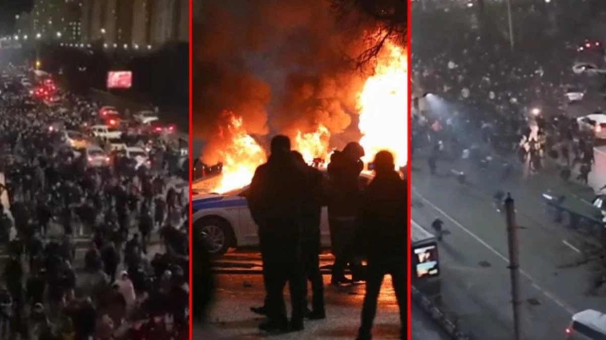 Rus askerleri Kazakistan'a girdi Ermenistan askeri yolda!